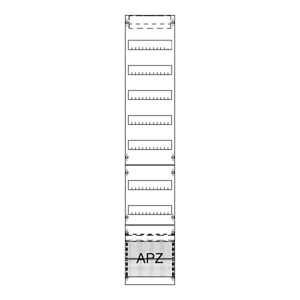 STRIEBEL & JOHN Verteilerfeld mit APZ 9RE FV19A2